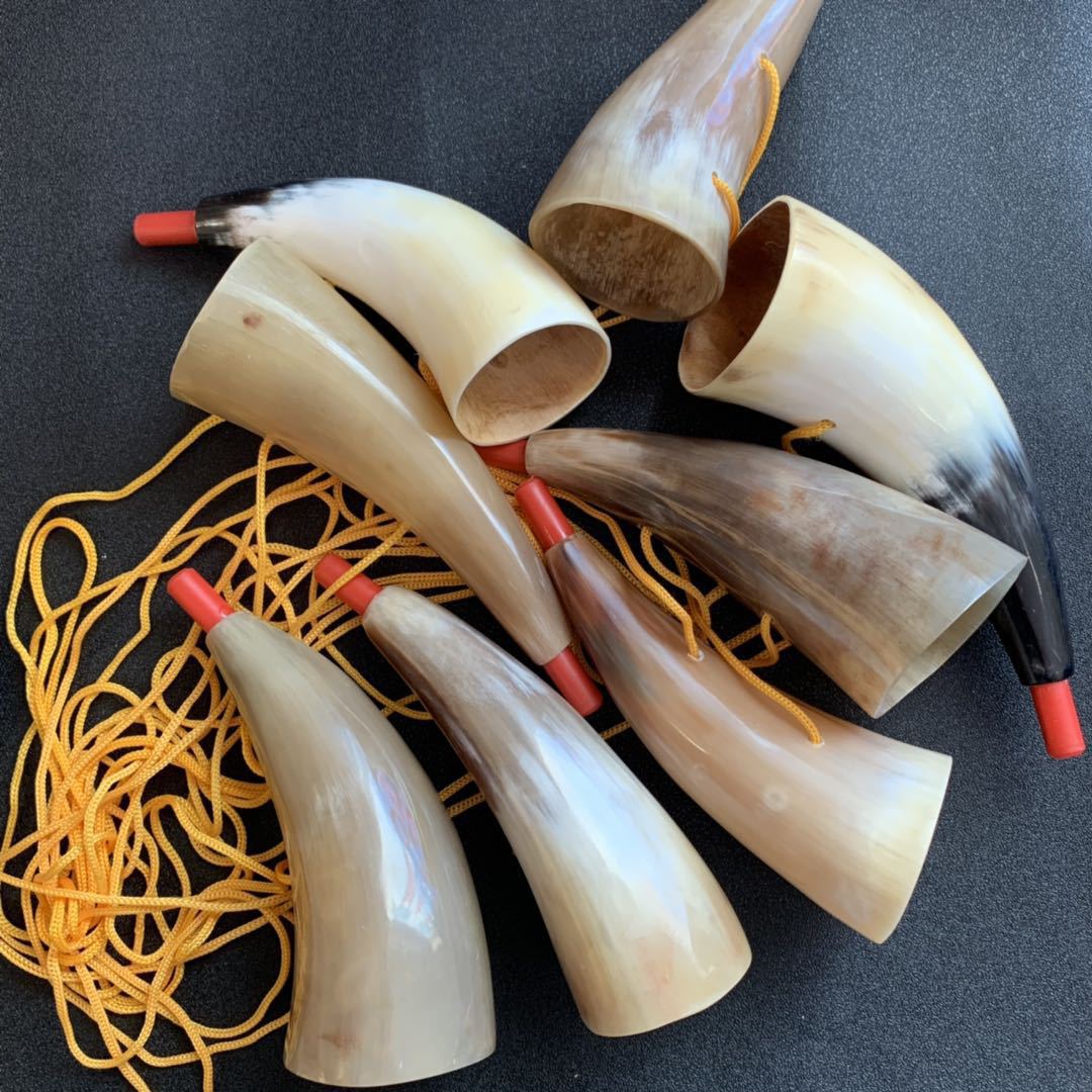 Musical Instrument Bugle - Natural Buffalo Horn Crafts Buffalo Horn