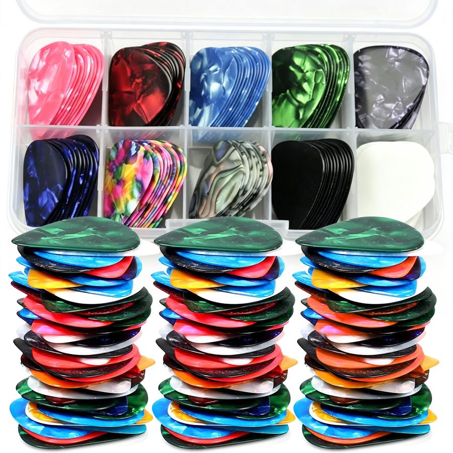 Musical Instrument Gif - 20/30/50pcs Celluloid Guitar Picks, Vibrant Instrument