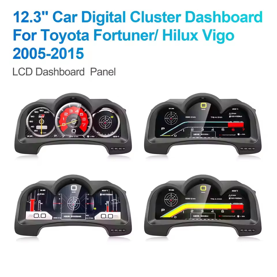 Musical Instrument Irish - 12.3 Inch Digital Cluster For Toyota