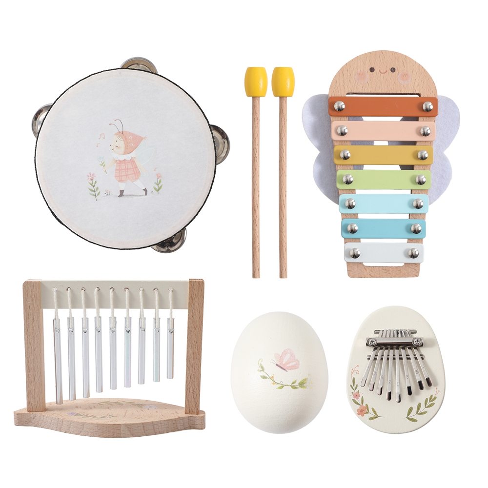 Musical Instrument Drawing - Music Toys Baby Wooden Montessori Toys