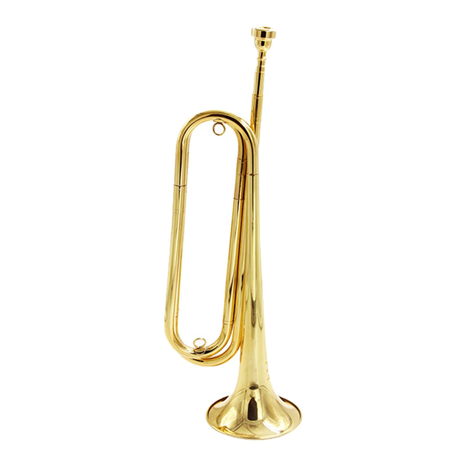 Musical Instrument Bugle - Brass Blowing Bugle Cavalry Trumpet, 7C