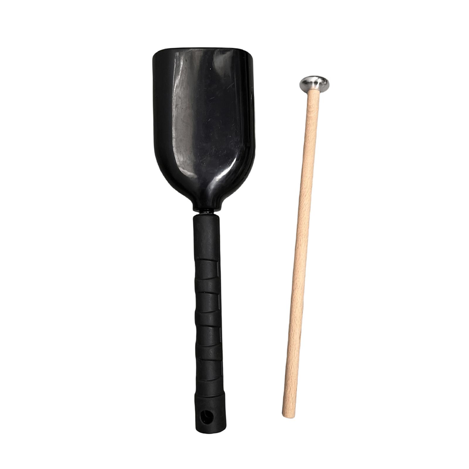 Musical Instrument With Hand - Cowbell with Mallet Cheering Bell Percussion