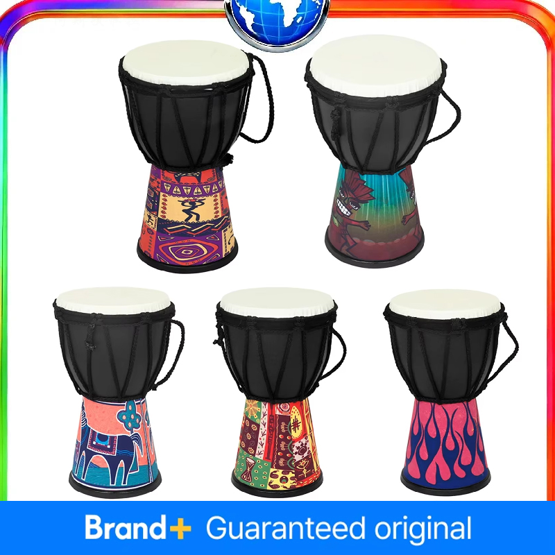 Djembe Hand Drum - 4 Inch African Drum ABS Drum
