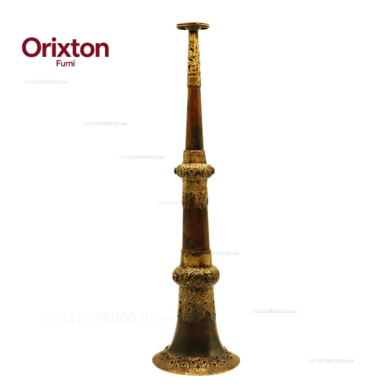 Musical Instrument Old - Handmade trumpet Xizang magic tool Tongqin