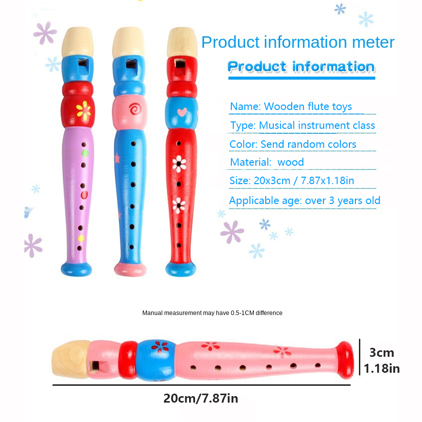 Hot Colorful Wooden Flute Musi - огляд і ціна Musical Instrument Drawing