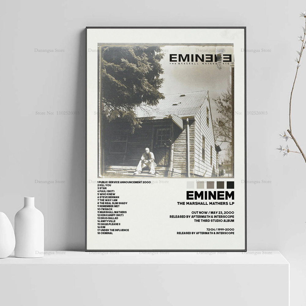 Eminem Marshall Mathers Be Mur - огляд і ціна Musical Instrument Painting