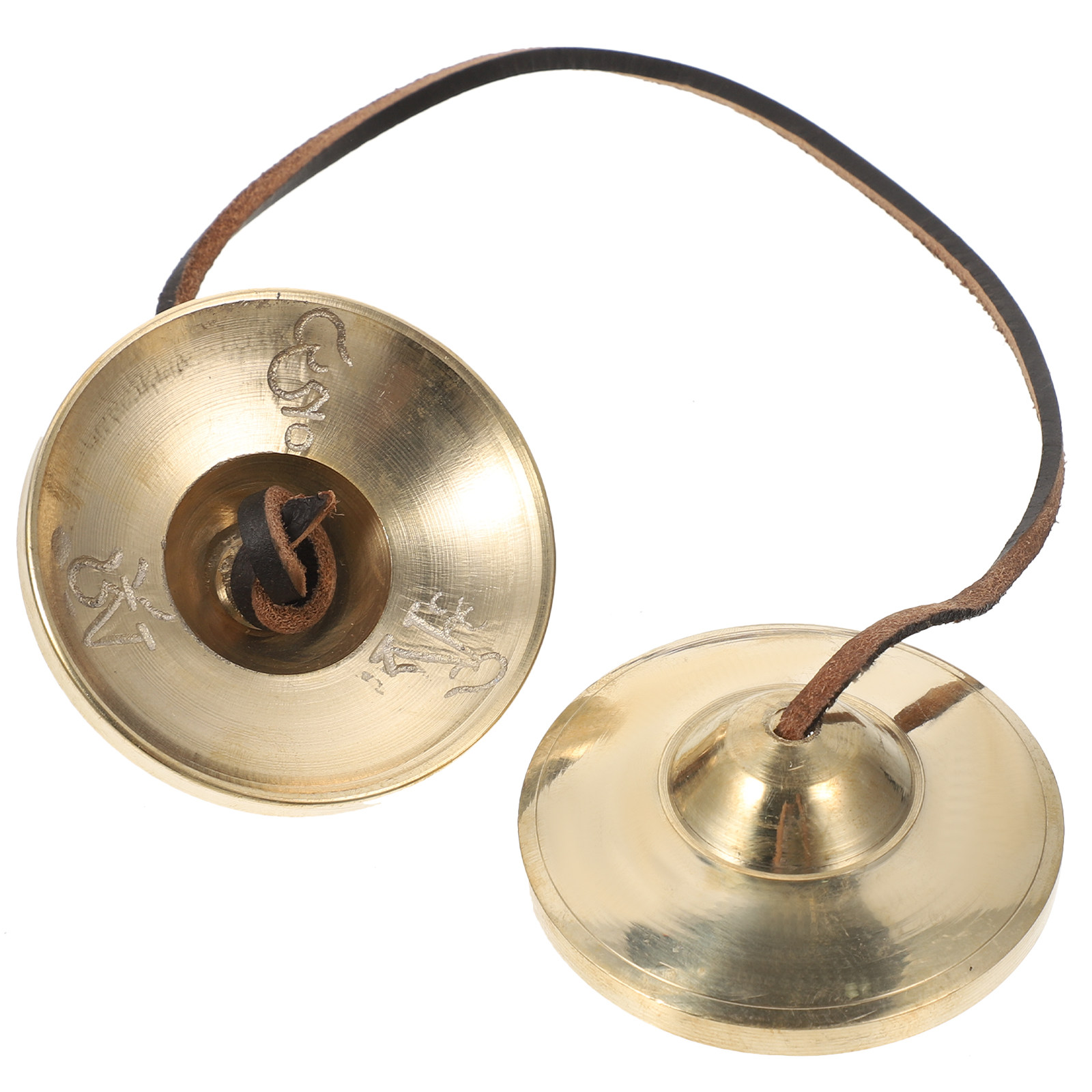Copper Cymbal Bell Hand Vintag - огляд і ціна Musical Instrument With Hand