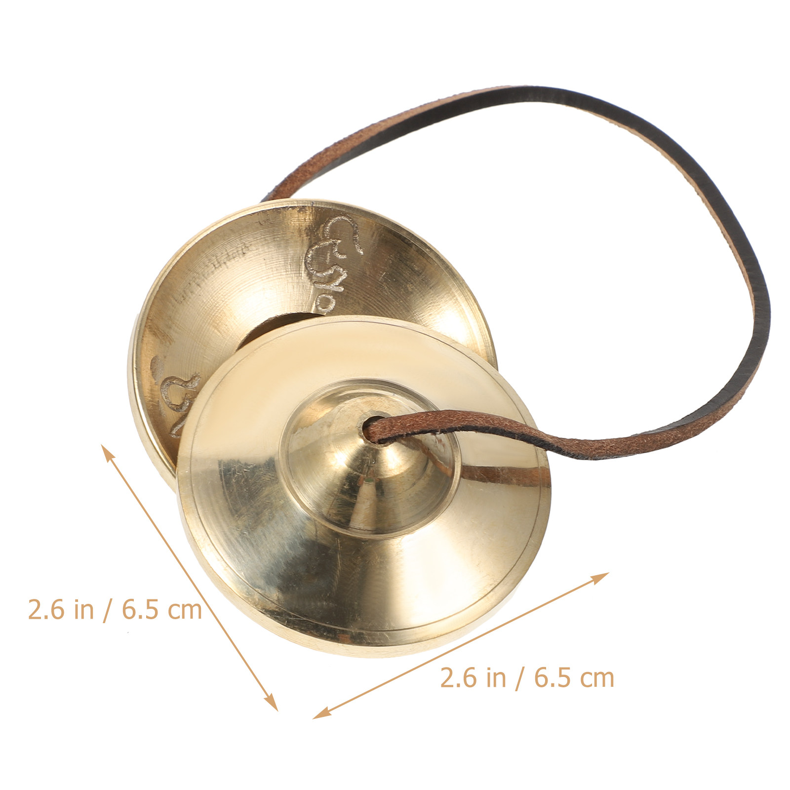 Copper Cymbal Bell Hand Vintag - огляд і ціна Musical Instrument With Hand