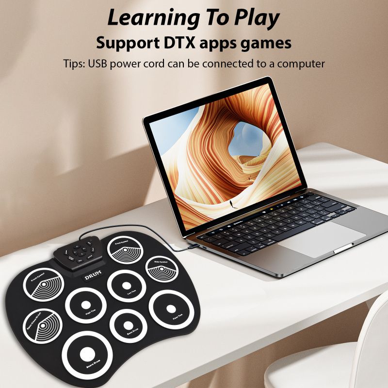 Electronic Drum Set Hand-rolle - огляд і ціна Djembe Hand Drum