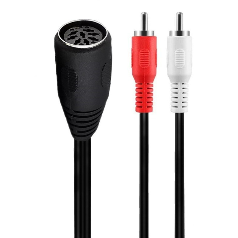 Large 8-core DIN 8PIN Female T - огляд і ціна Musical Instrument Old