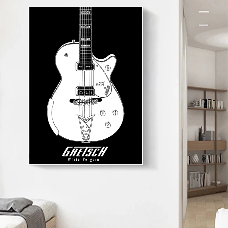 Musical Instrument Electric Gu - огляд і ціна Musical Instrument Painting