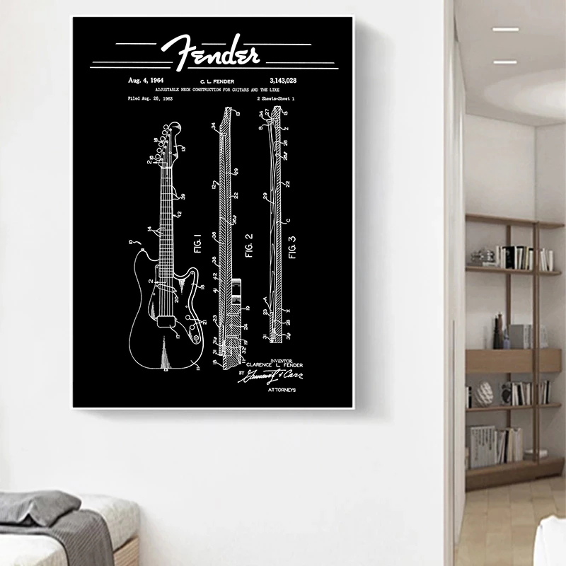 Musical Instrument Electric Gu - огляд і ціна Musical Instrument Painting
