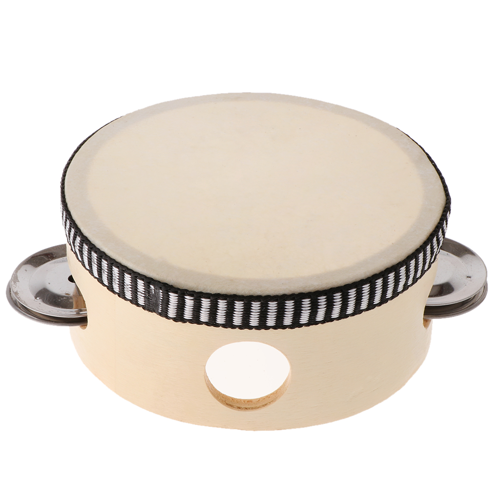 Wooden Musical Tambourine Beat - огляд і ціна Musical Instrument With Hand