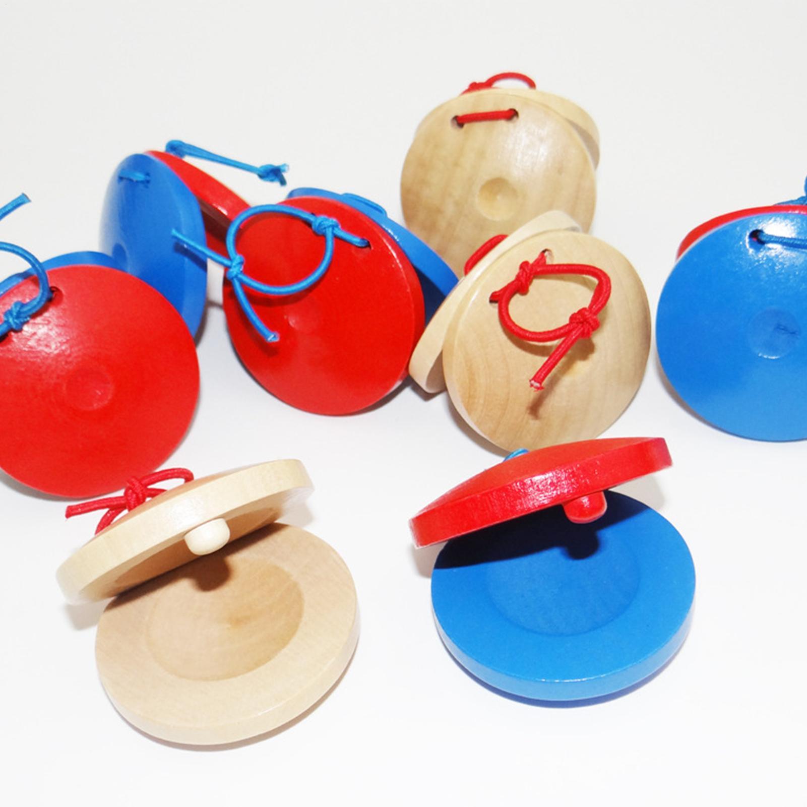 Wooden Castanets Kids Musical  - огляд і ціна Musical Instrument Gif