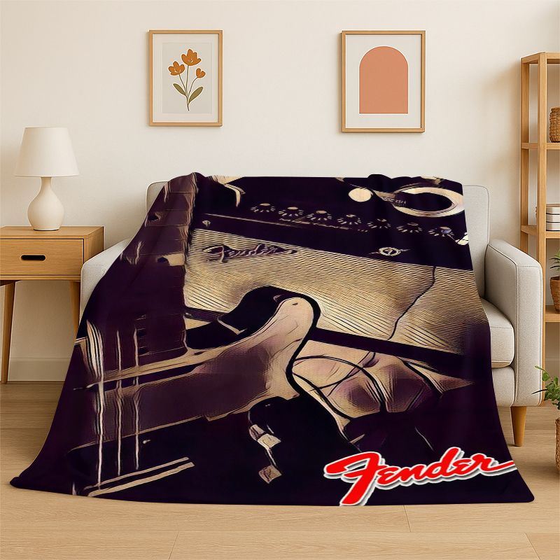 Retro Fender Guitar Logo Instr - огляд і ціна Musical Instrument Logo