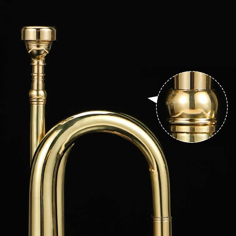 Brass Trumpet for Kids Beginne - огляд і ціна Musical Instrument Bugle