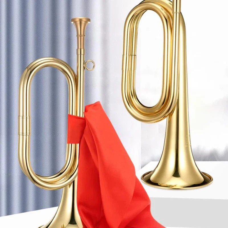 Brass Trumpet for Kids Beginne - огляд і ціна Musical Instrument Bugle