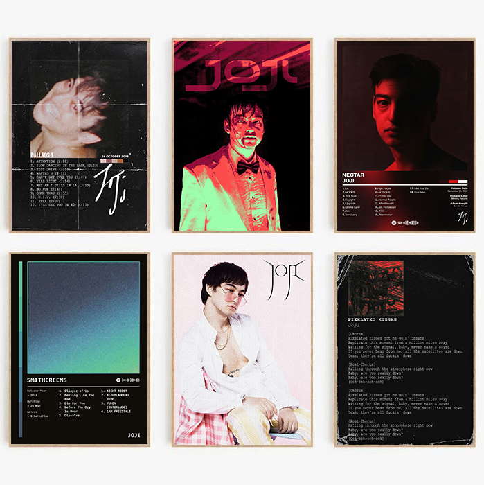 Pop Rapper Singer J-Joji Poste - огляд і ціна Musical Instrument Painting