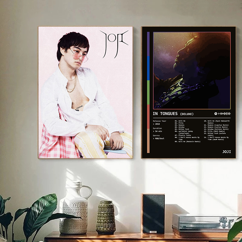 Pop Rapper Singer J-Joji Poste - огляд і ціна Musical Instrument Painting