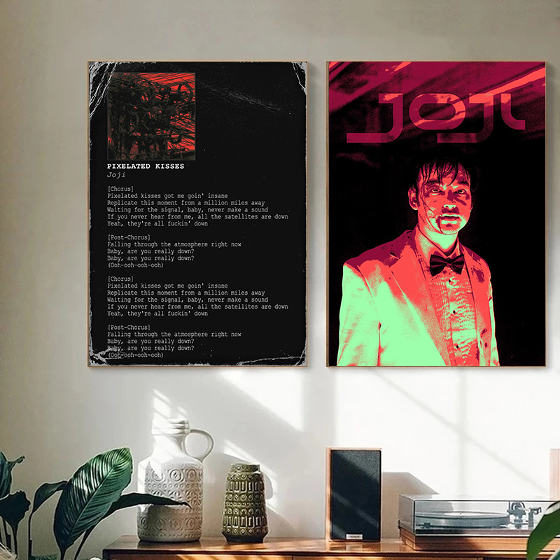Pop Rapper Singer J-Joji Poste - огляд і ціна Musical Instrument Painting