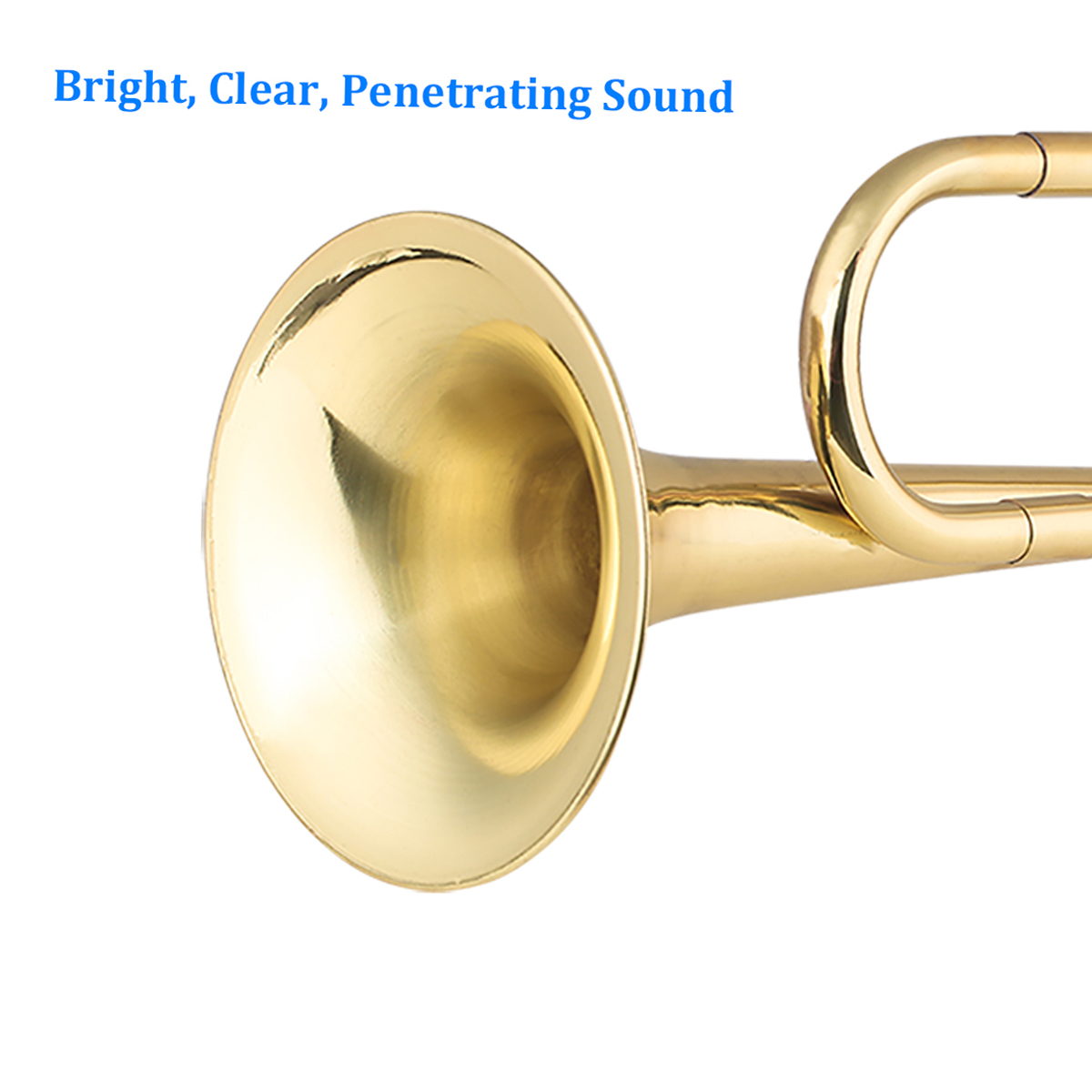 Brass C Bugle Call Gold-Plated - огляд і ціна Musical Instrument Bugle