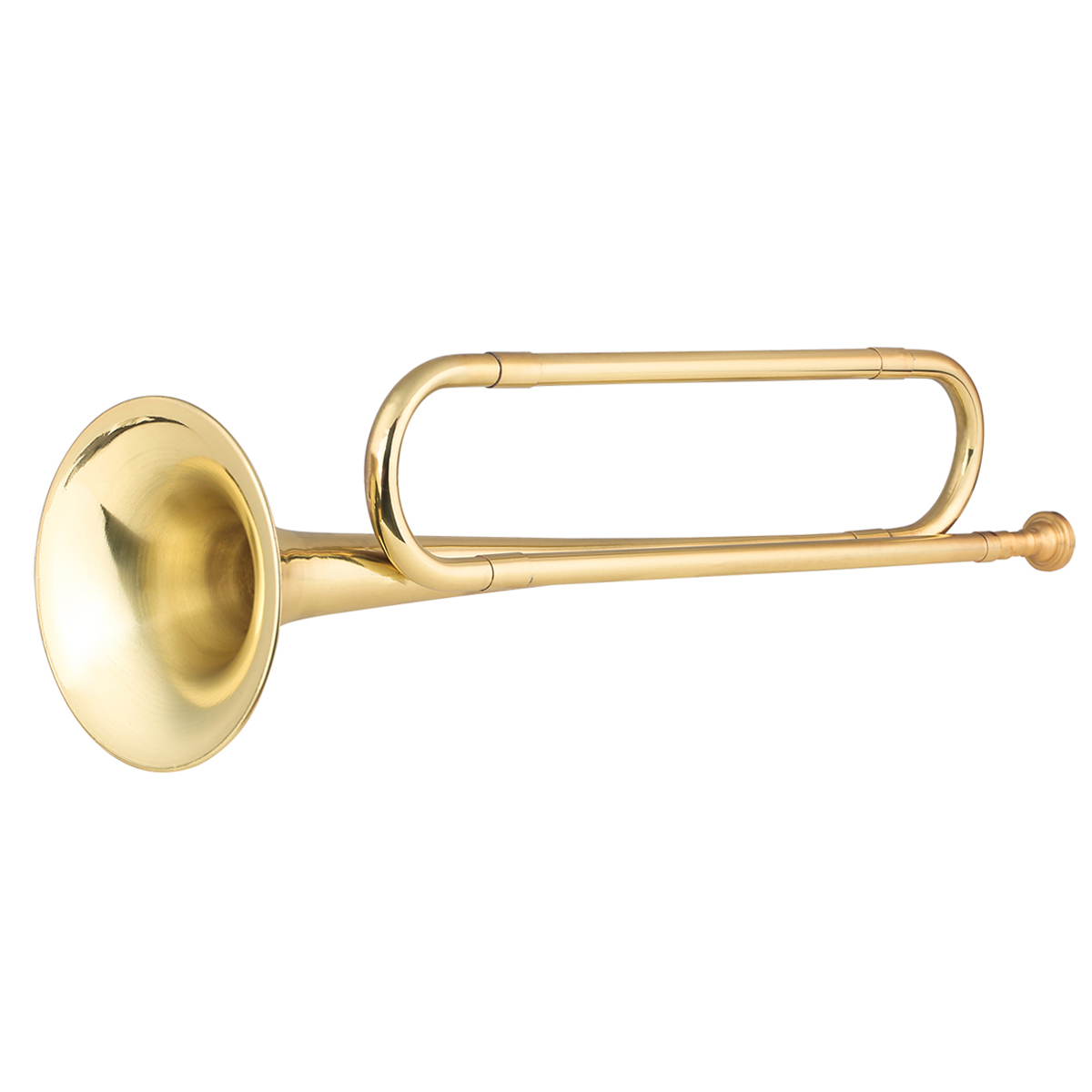 Brass C Bugle Call Gold-Plated - огляд і ціна Musical Instrument Bugle