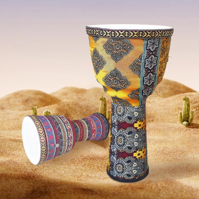 10 Inch Djembe Drum Large Adul - огляд і ціна Musical Instrument Drawing
