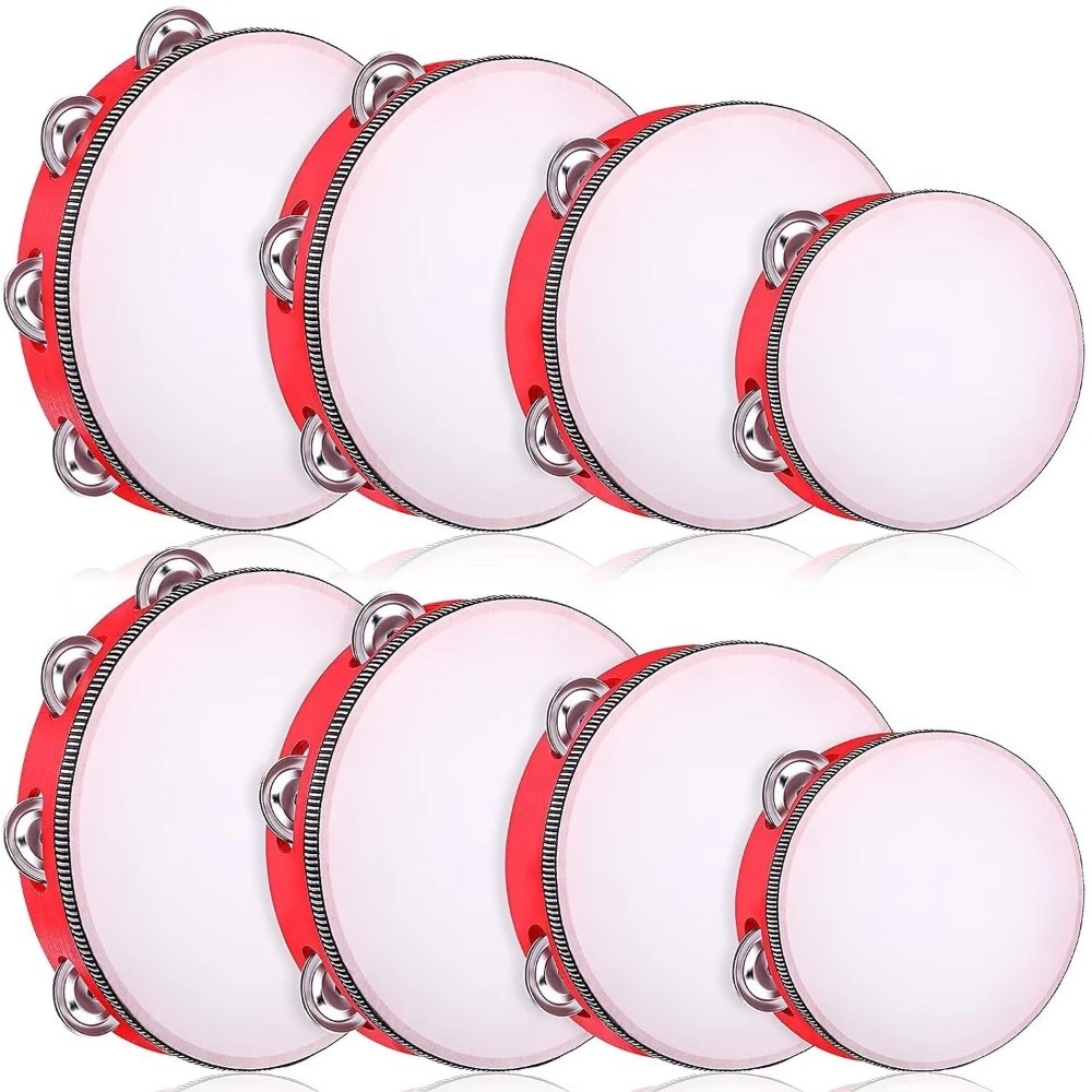 4/6/8/10 Inch Hand Held Drum M - огляд і ціна Musical Instrument Tambourine