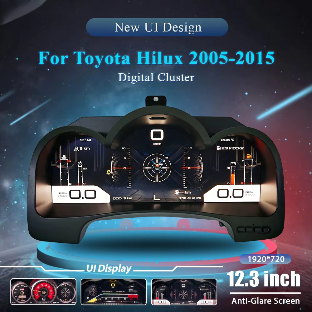 12.3 Inch Digital Cluster For  - огляд і ціна Musical Instrument Irish