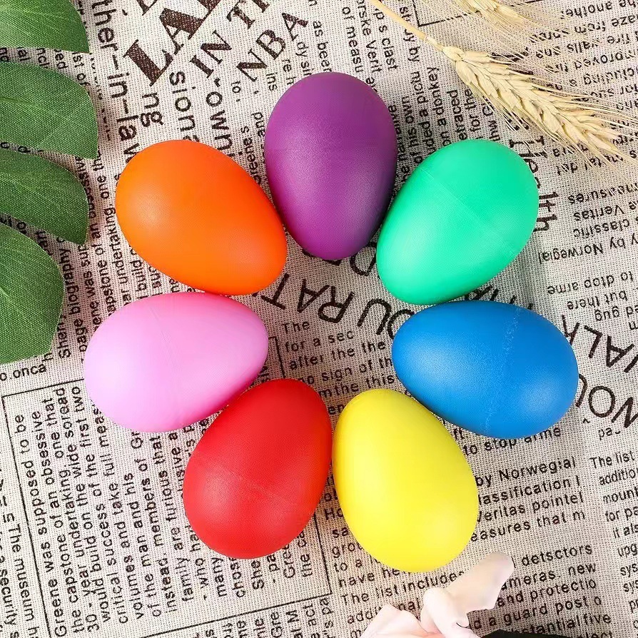 2Pcs Plastic Egg Shakers Percu - огляд і ціна Musical Instrument Gif