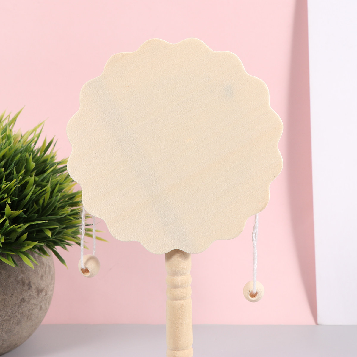 5Pcs A Drum Shaped Rattle Wood - огляд і ціна Musical Instrument Painting