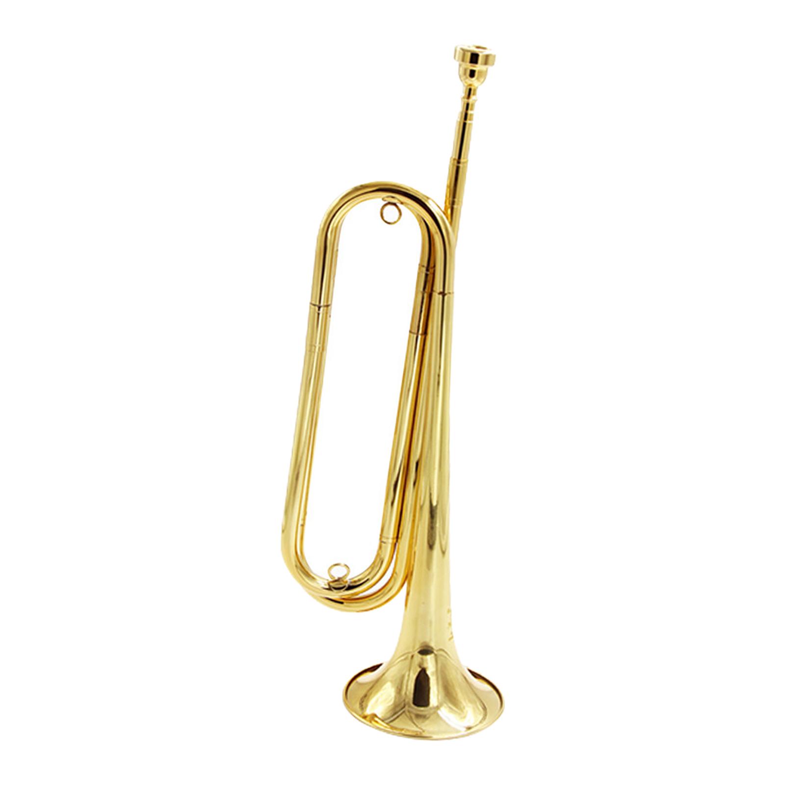 Brass Blowing Bugle Cavalry Tr - огляд і ціна Musical Instrument Bugle