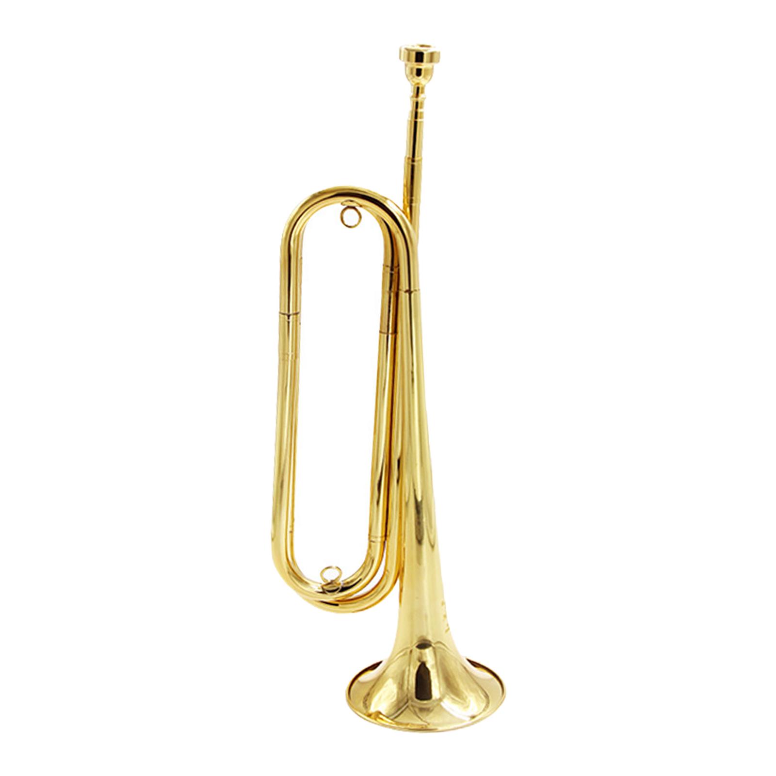 Brass Blowing Bugle Cavalry Tr - огляд і ціна Musical Instrument Bugle