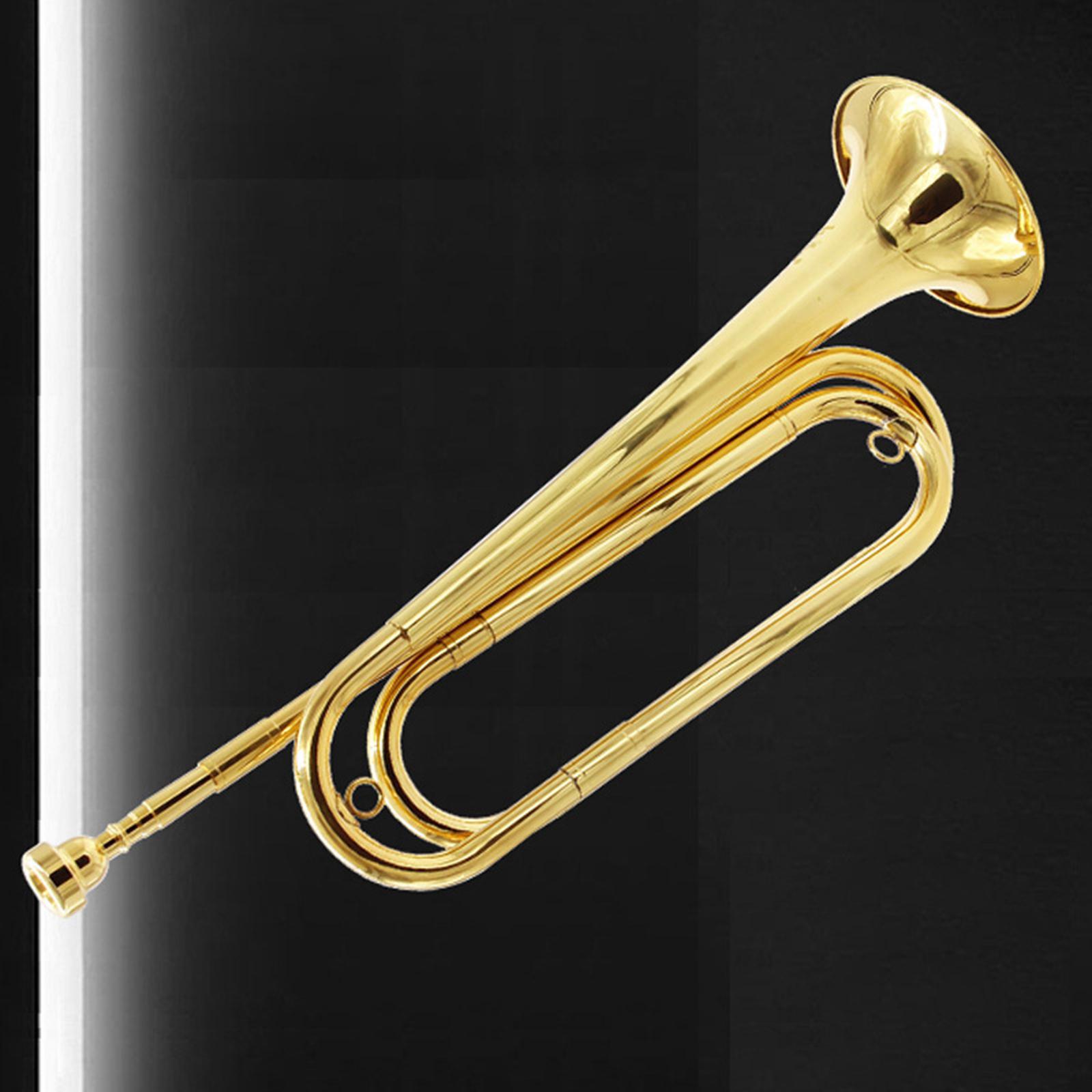 Brass Blowing Bugle Cavalry Tr - огляд і ціна Musical Instrument Bugle
