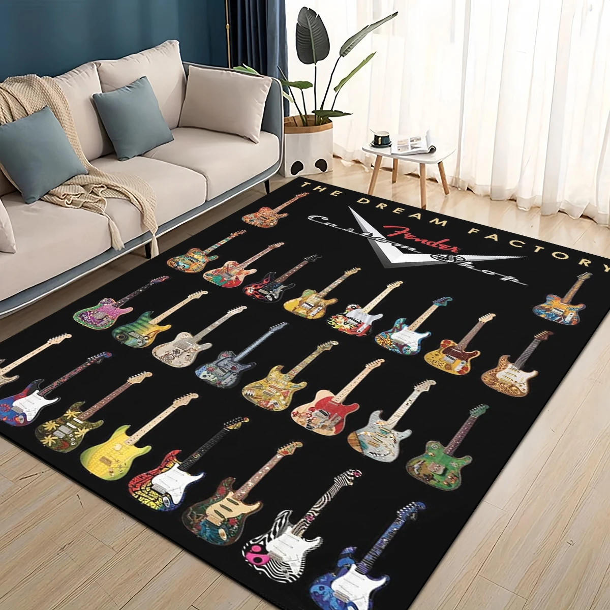 3D Retro Fender logo Guitar In - огляд і ціна Musical Instrument Logo