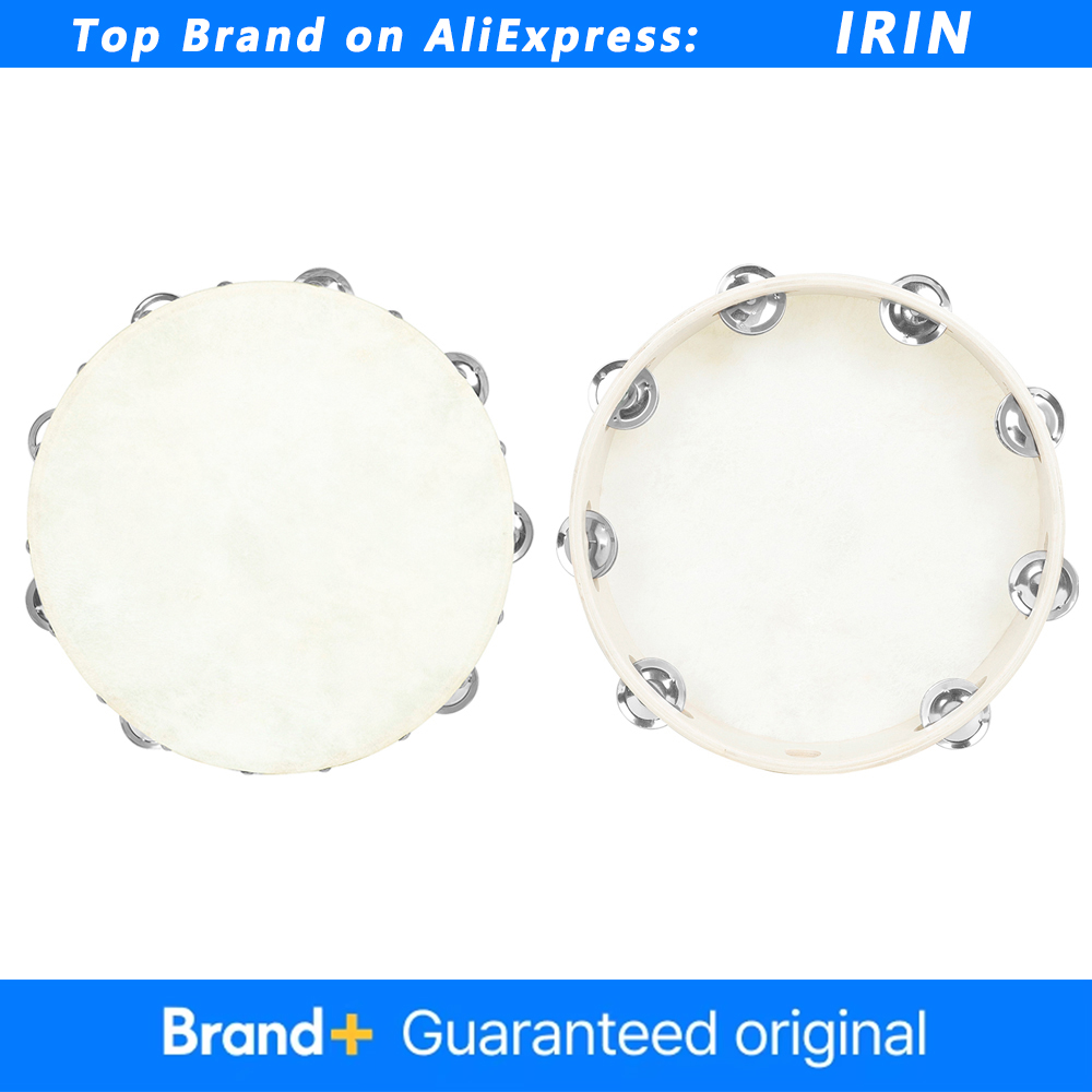 IRIN 8/10 Inch Tambourine Orff - огляд і ціна Musical Instrument Tambourine