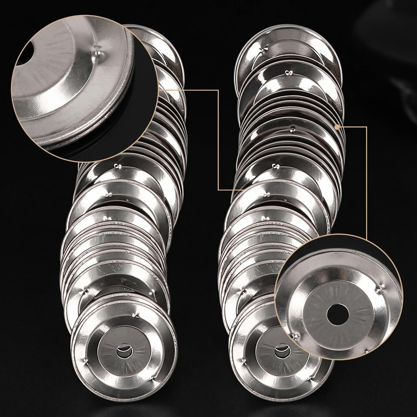50pcs Steel Tambourine Bells R - огляд і ціна Musical Instrument Tambourine