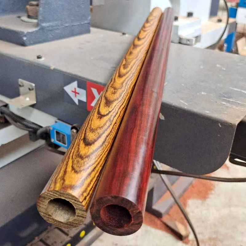Black Ebony Hollow Wood Tube C - огляд і ціна Wooden Flute Native