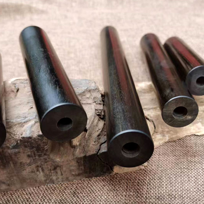 Black Ebony Hollow Wood Tube C - огляд і ціна Wooden Flute Native