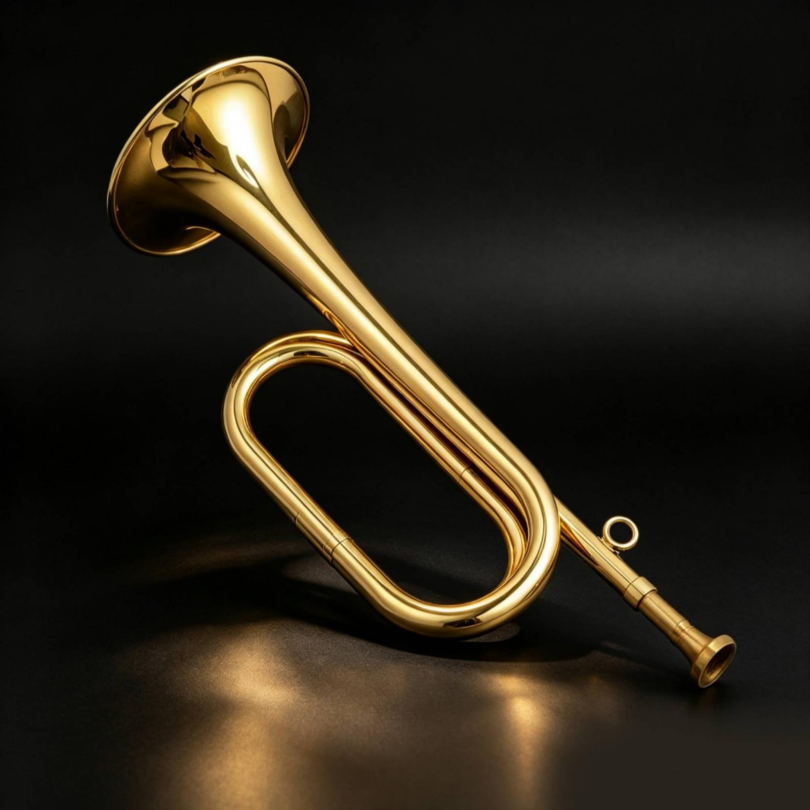 Mini Brass Musical Instrument  - огляд і ціна Musical Instrument Bugle