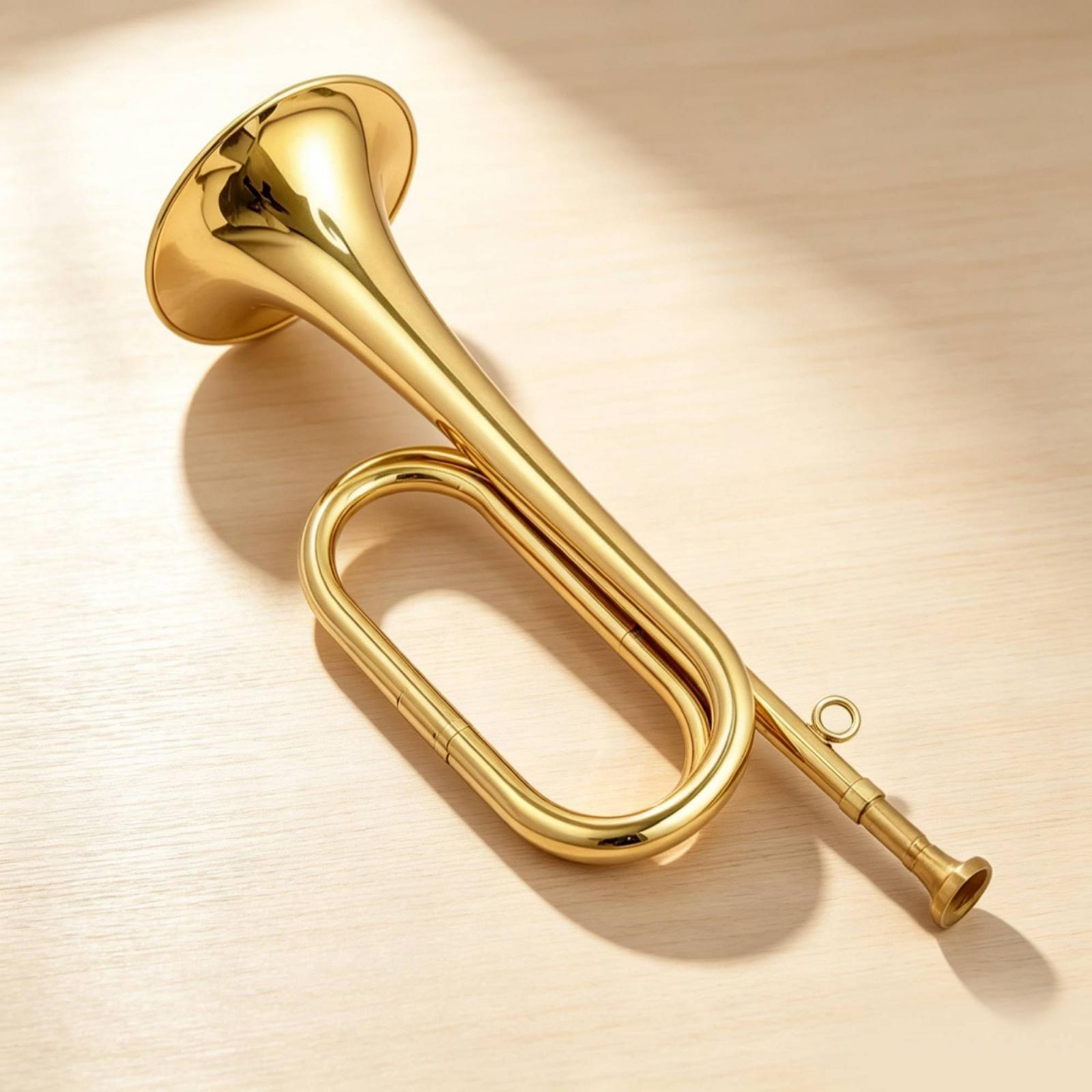 Mini Brass Musical Instrument  - огляд і ціна Musical Instrument Bugle