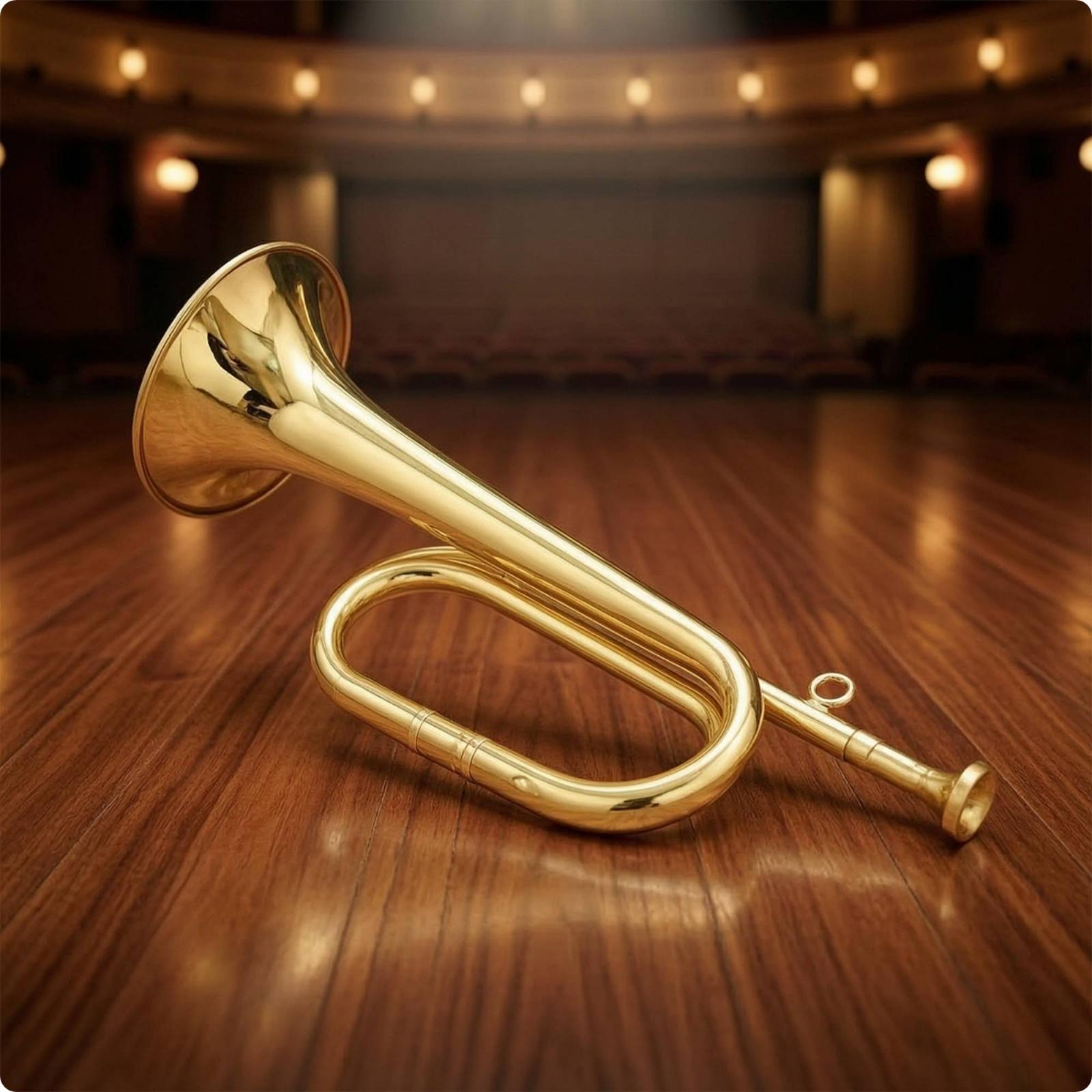 Mini Brass Musical Instrument  - огляд і ціна Musical Instrument Bugle