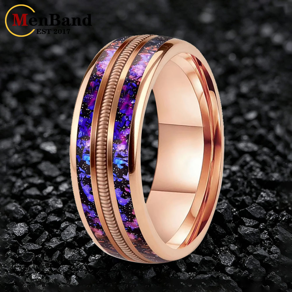 Fashion 8mm Men Women New Wedd - огляд і ціна Musical Instrument Logo