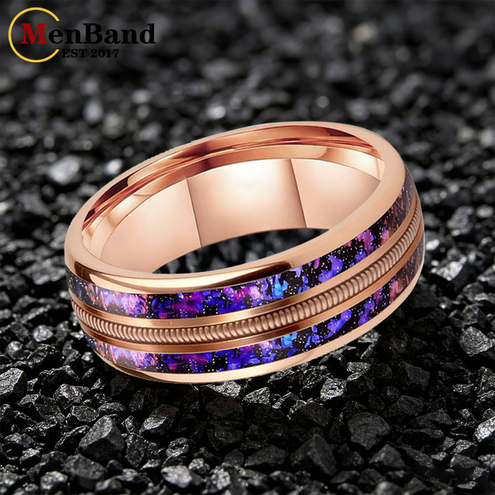 Fashion 8mm Men Women New Wedd - огляд і ціна Musical Instrument Logo