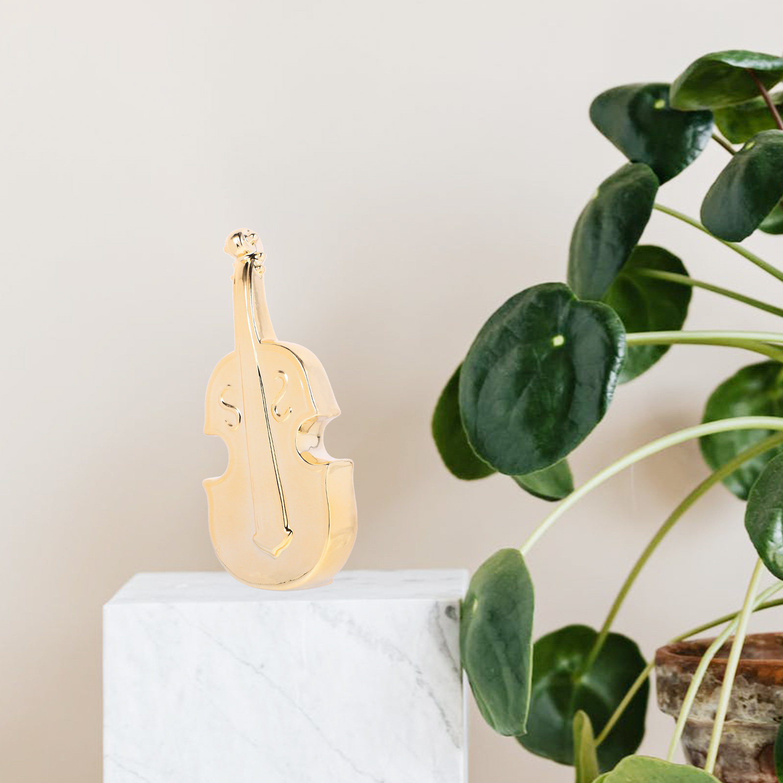 Ceramic Cello Ornament Desktop - огляд і ціна Musical Instrument Photo