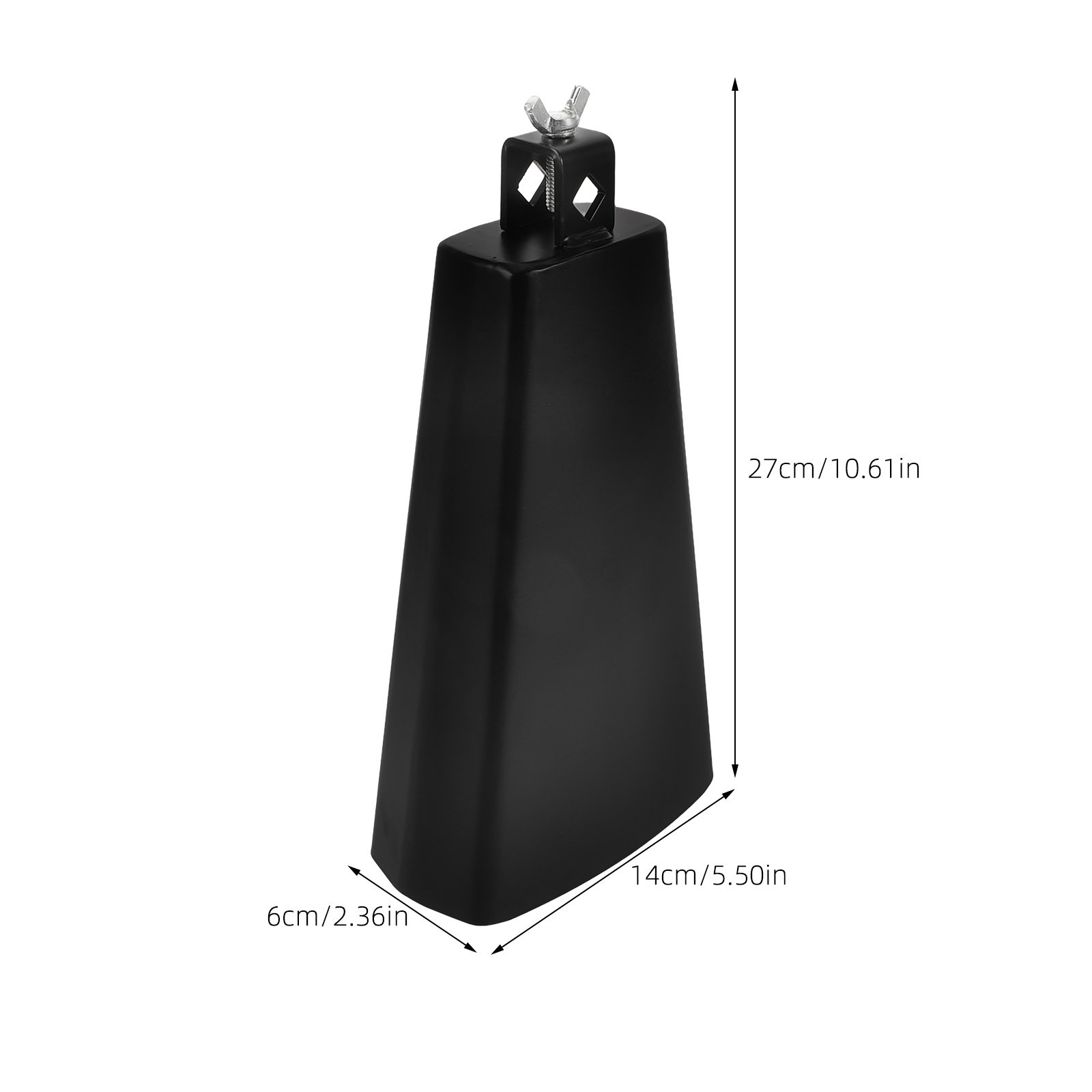 1Set Metal Cowbell Instrument  - огляд і ціна Musical Instrument With Hand