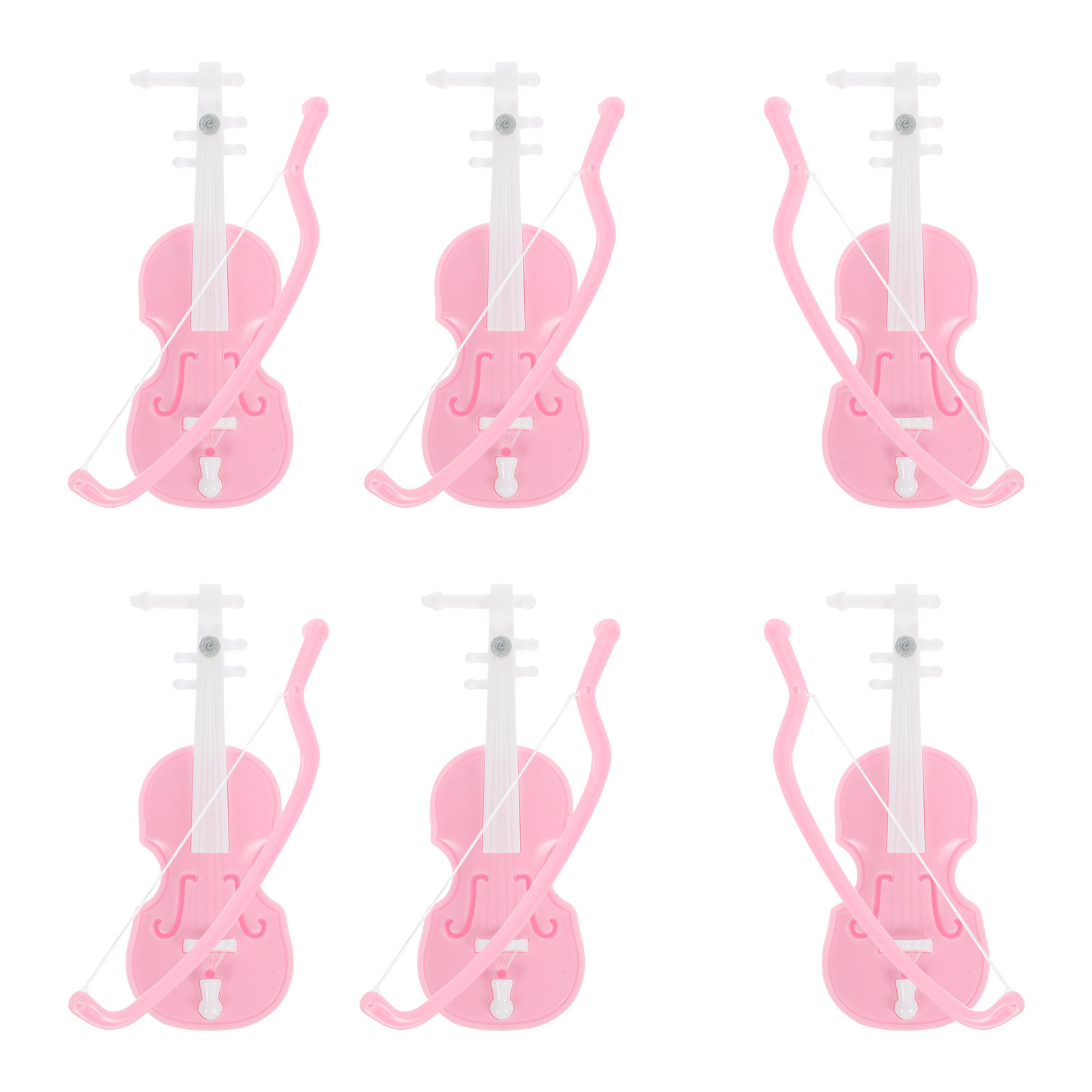 6Pcs Mini Violin Decoration Vi - огляд і ціна Musical Instrument Photo