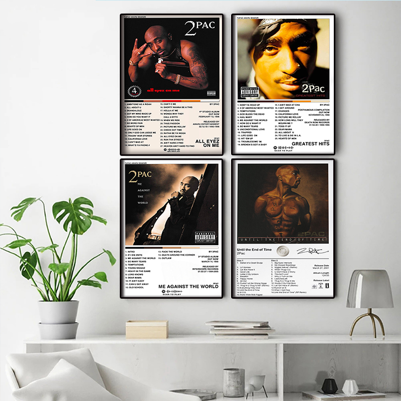 2Pac Music Album Cover Aesthet - огляд і ціна Musical Instrument Painting