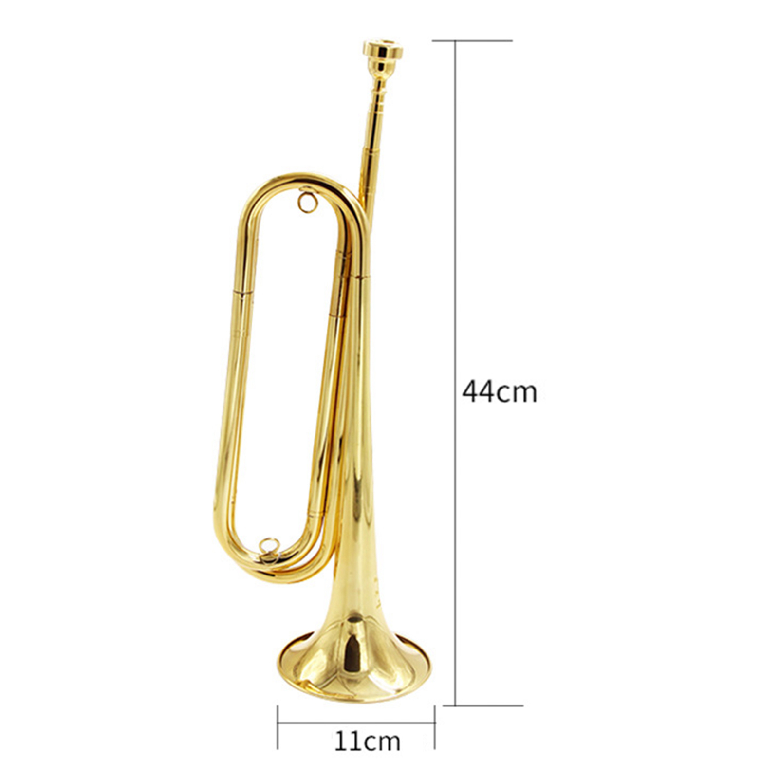 Cavalry Trumpet 7C Mouthpiece  - огляд і ціна Musical Instrument Bugle