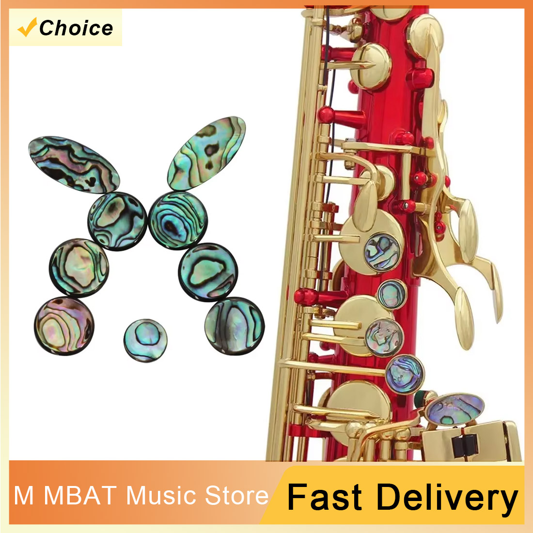 M MBAT  Abalone Shell Saxophon - огляд і ціна Musical Instrument Oboe